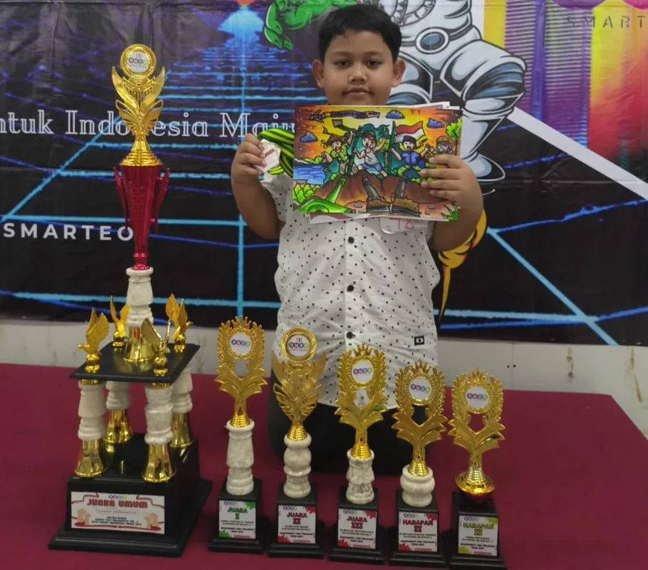 MIN 2 Sleman Cetak Prestasi Gemilang di Ajang Lomba Mewarnai