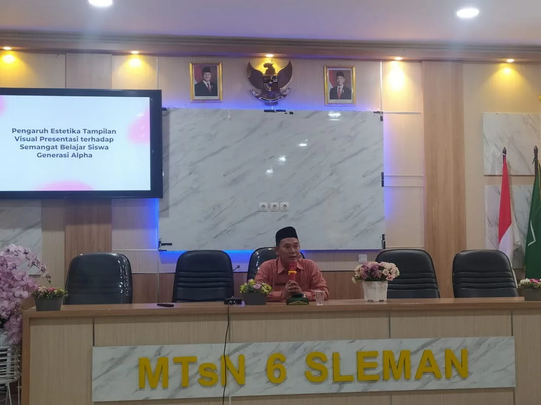 MTsN 6 Sleman Tingkatkan Keterampilan Visual dalam Presentasi