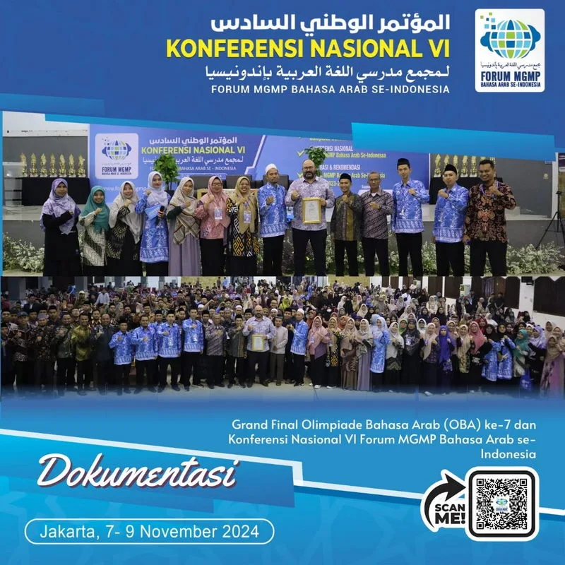 Guru Bahasa Arab MTs Negeri 3 Sleman Ikuti Konferensi Nasional VI OBA-7 Tahun 2024
