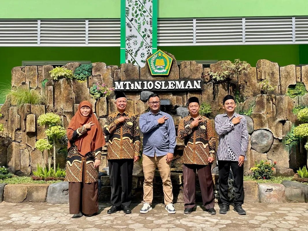 Visitasi Program Tindak Lanjut AKMI 2024 MTsN 10 Sleman