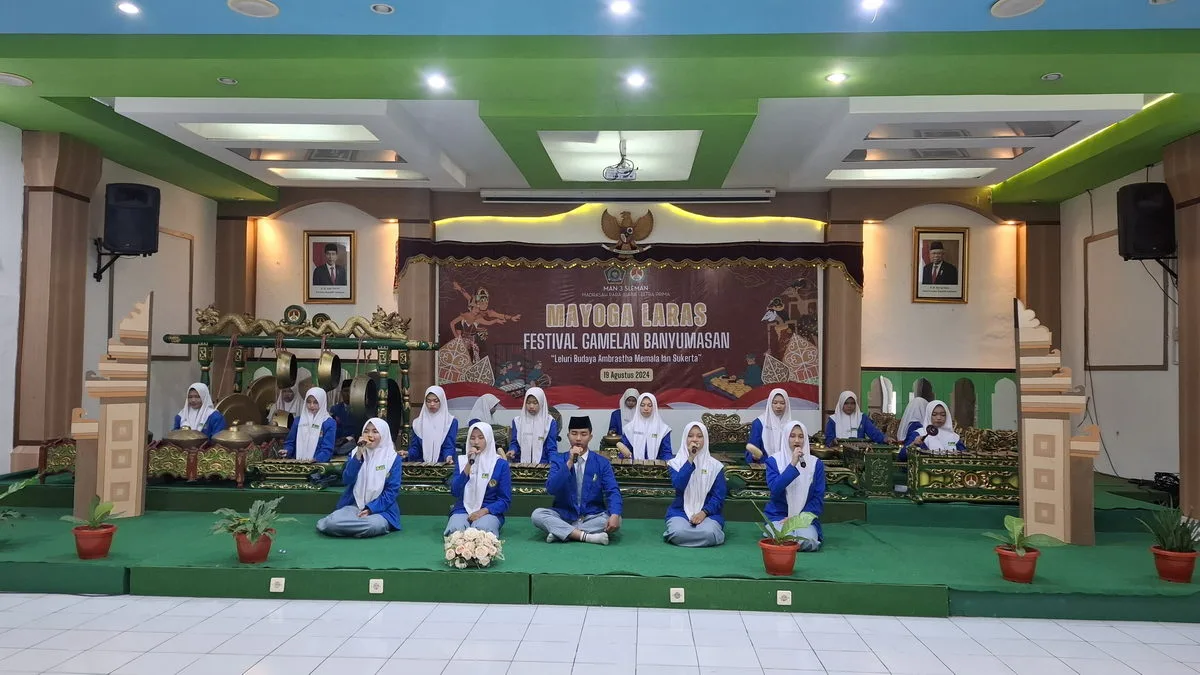 Ektrakurikuler Karawitan MAN 3 Sleman Makin Eksis Nguri-Uri Budaya