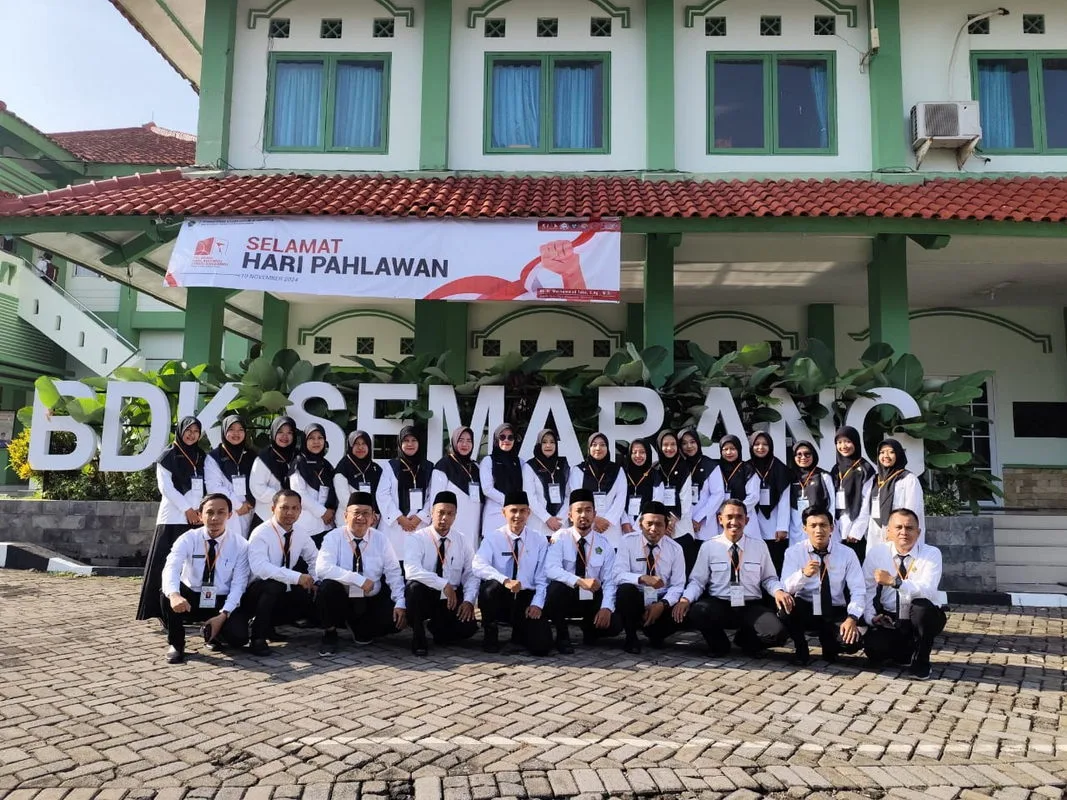 Guru MTsN 8 Sleman Ikuti Orientasi Nilai dan Etika PPPK 2024 di BDK Semarang