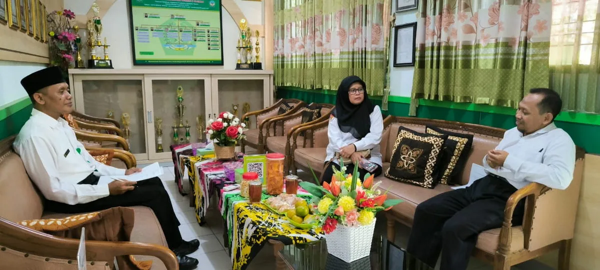 Monitoring Pengimbasan Pelatihan Madrasah Pandai Berhitung dengan Metode Gasing oleh Kanwil Kemenag DIY di MTsN 8 Sleman