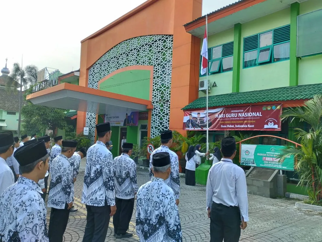 HGN MTsN 6 Sleman Diperingati Bersama Madrasah Integrasi