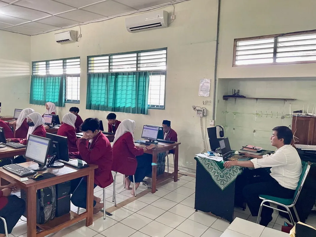 MTsN 10 Sleman  Sukses Laksanakan Pemantapan Persiapan Asesmen Derah