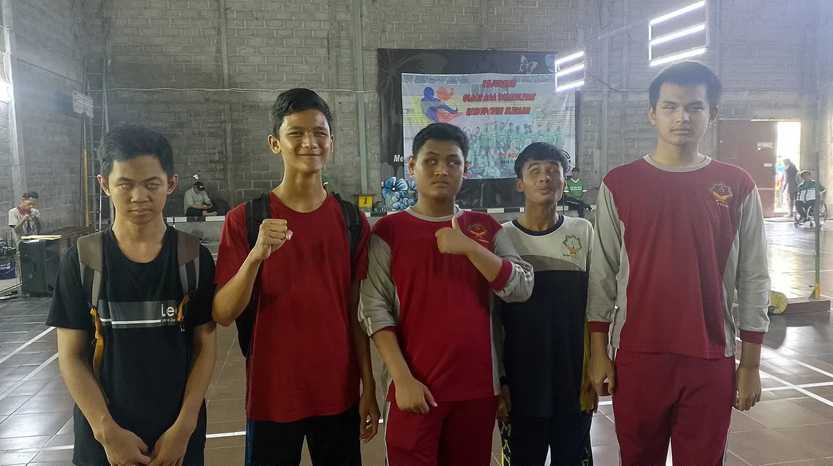 Siswa Difabel MAN 2 Sleman Lolos Seleksi Kejurkab Olahraga disabilitas