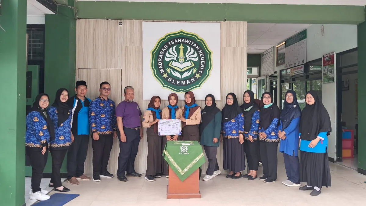 Puskesmas Seyegan Kunjungi MTsN 1 Sleman, Laksanakan Program Jumantik Bersama PMR
