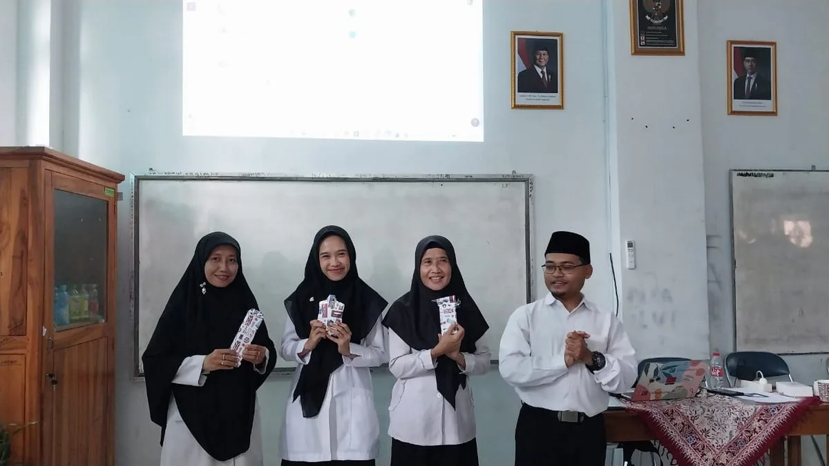 Apresiasi untuk Guru MTsN 8 Sleman dalam MGMP Bahasa Inggris MTs Kabupaten Sleman
