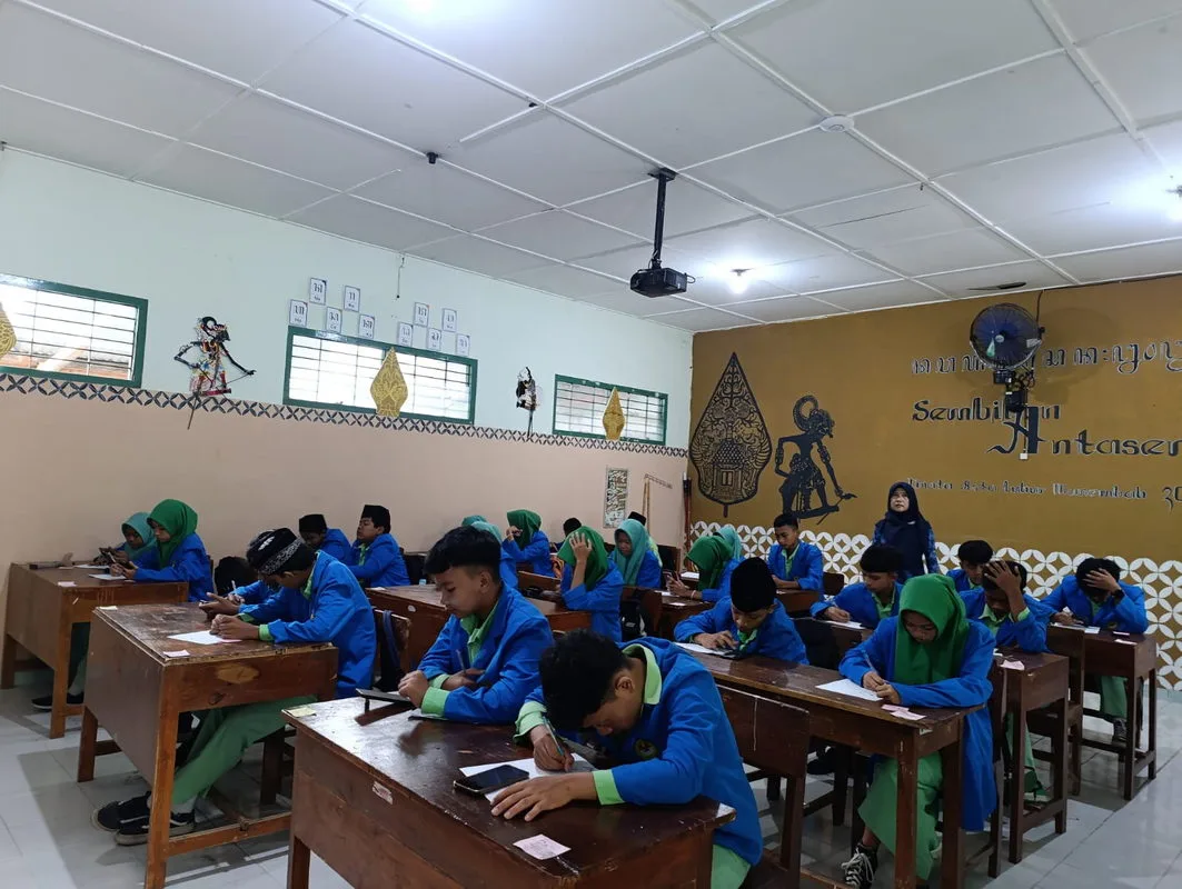 MTsN 2 Sleman Langsungkan Asesmen Akhir Semester