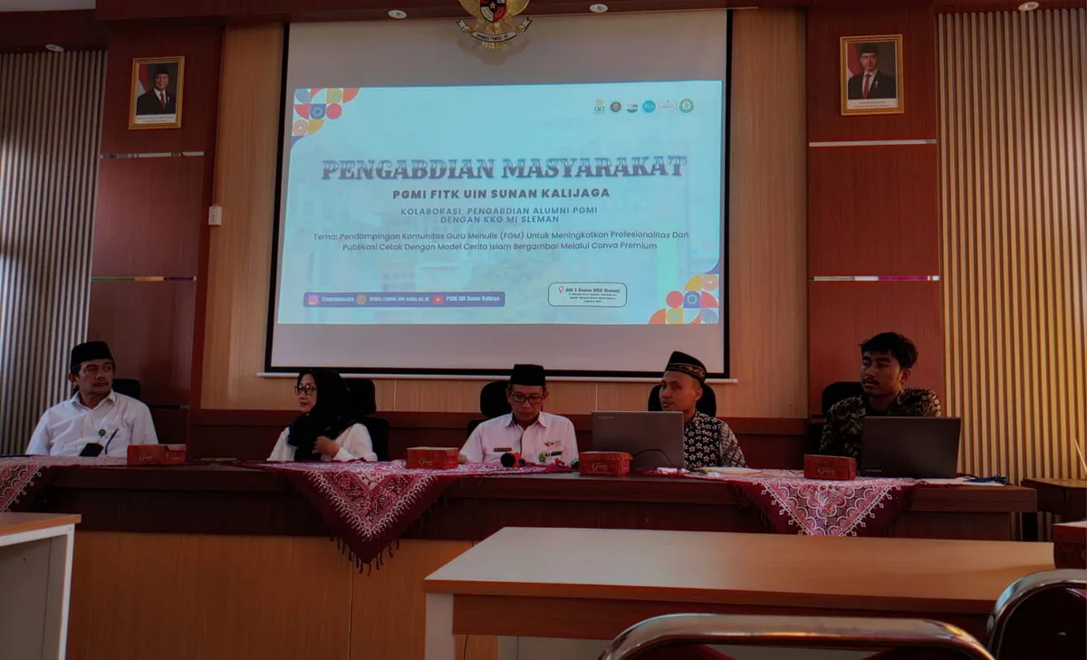Guru MIN 1 Sleman Ikut Serta dalam Pelatihan Guru Menulis Cerita Islami Bergambar