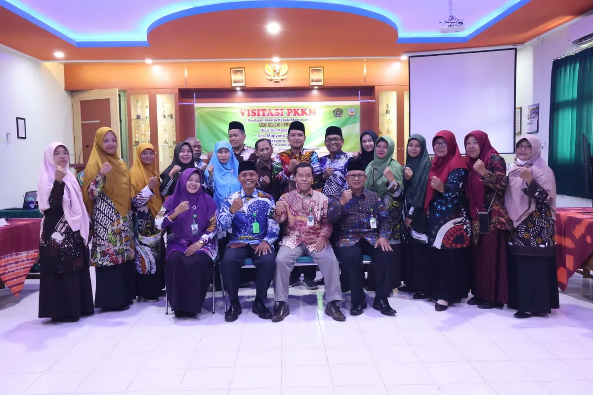 MTsN 8 Sleman Laksanakan Penilaian Kinerja Kepala Madrasah (PKKM) 2024