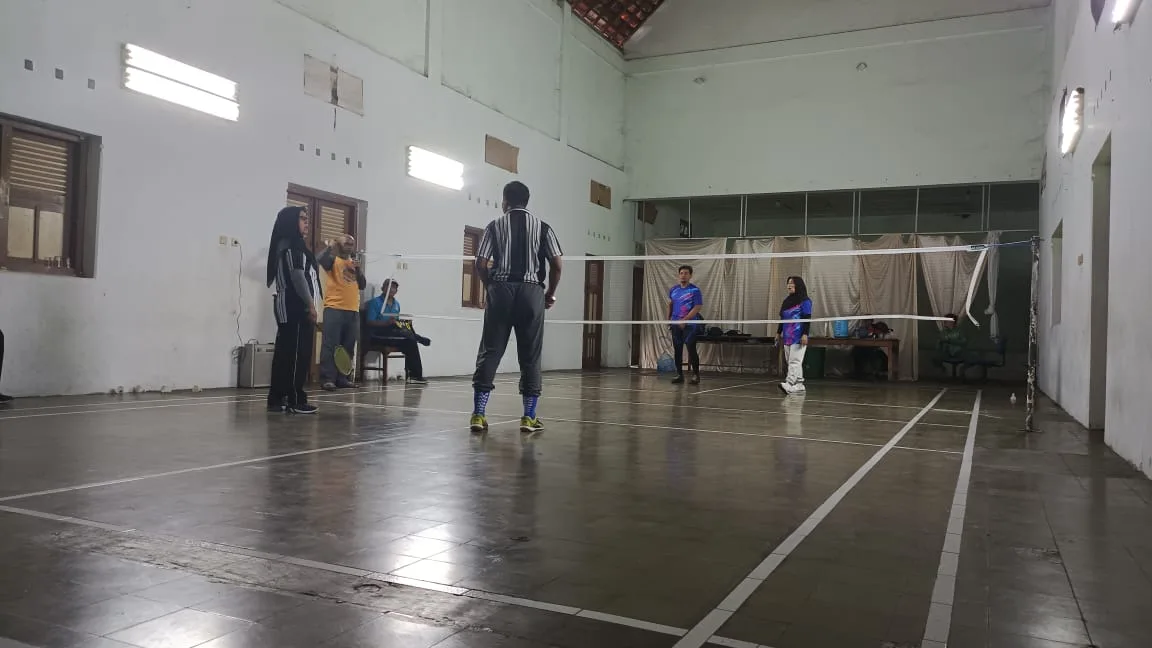 Tim Ganda Campuran Bulutangkis MTsN 8 Sleman Melenggang ke Final HAB Kemenag ke-79