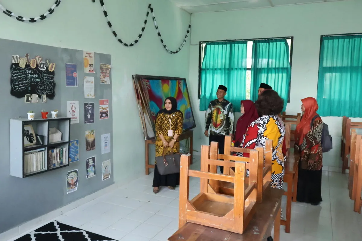 Library Tour Akreditasi Perpustakaan Madyadesta, MTsN 8 Sleman Tampilkan Fasilitas dan Program Unggulan