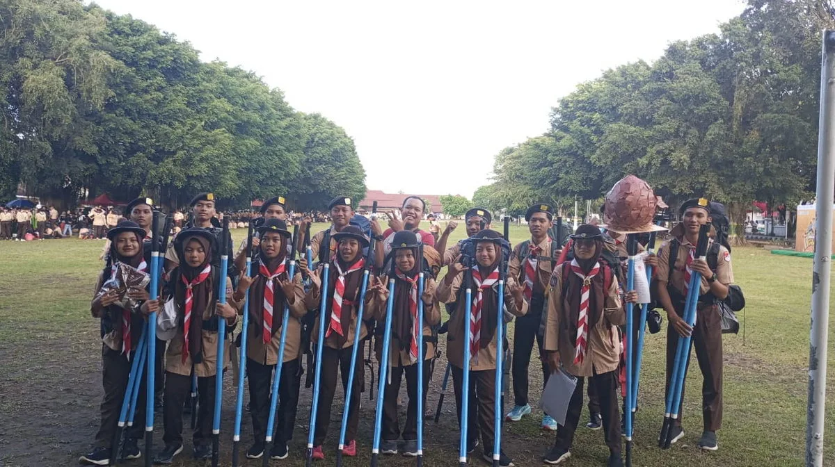 15 Anggota Pramuka MAN 2 Sleman Ikuti Pengembaraan Akhir Tahun Barata ke-39 Kabupaten Sleman