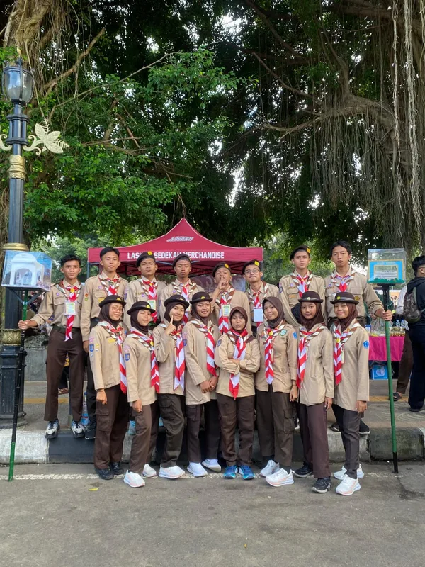 Siswa MAN 5 Sleman Ikuti Kegiatan Pengembaraan Akhir Tahun Tingkat Penegak Se-Kabupaten Sleman 2024