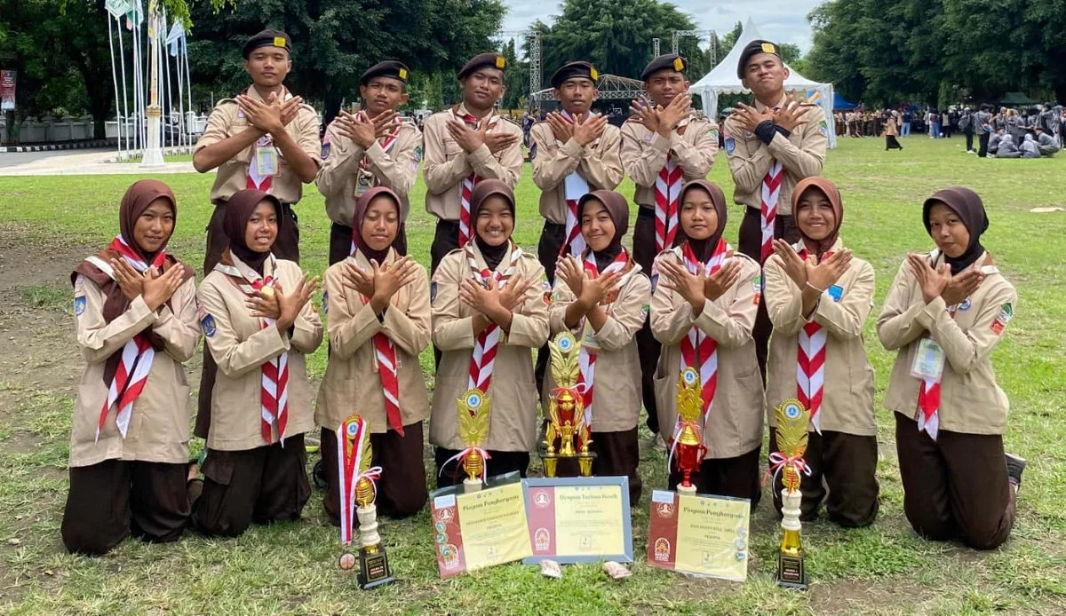 Pramuka MAN 1 Sleman Kembali Boyong 5 Trofi Barata XXXIX