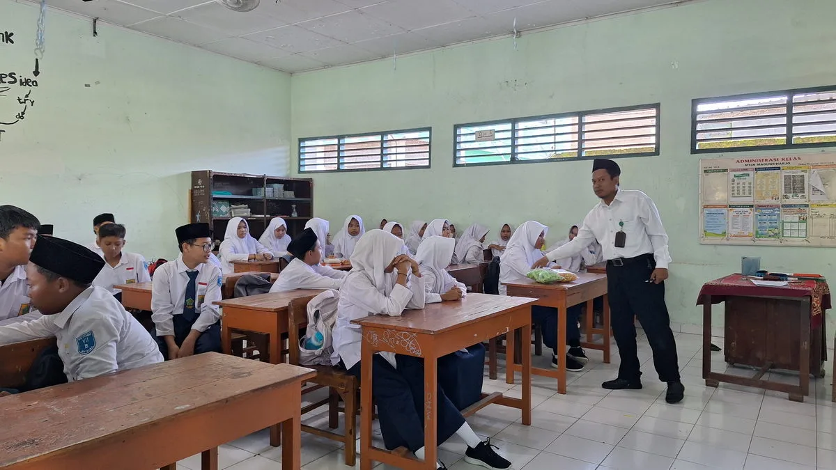 Perwalian Kelas VII MTsN 9 Sleman, Tekankan Kedisiplinan dan Ketertiban