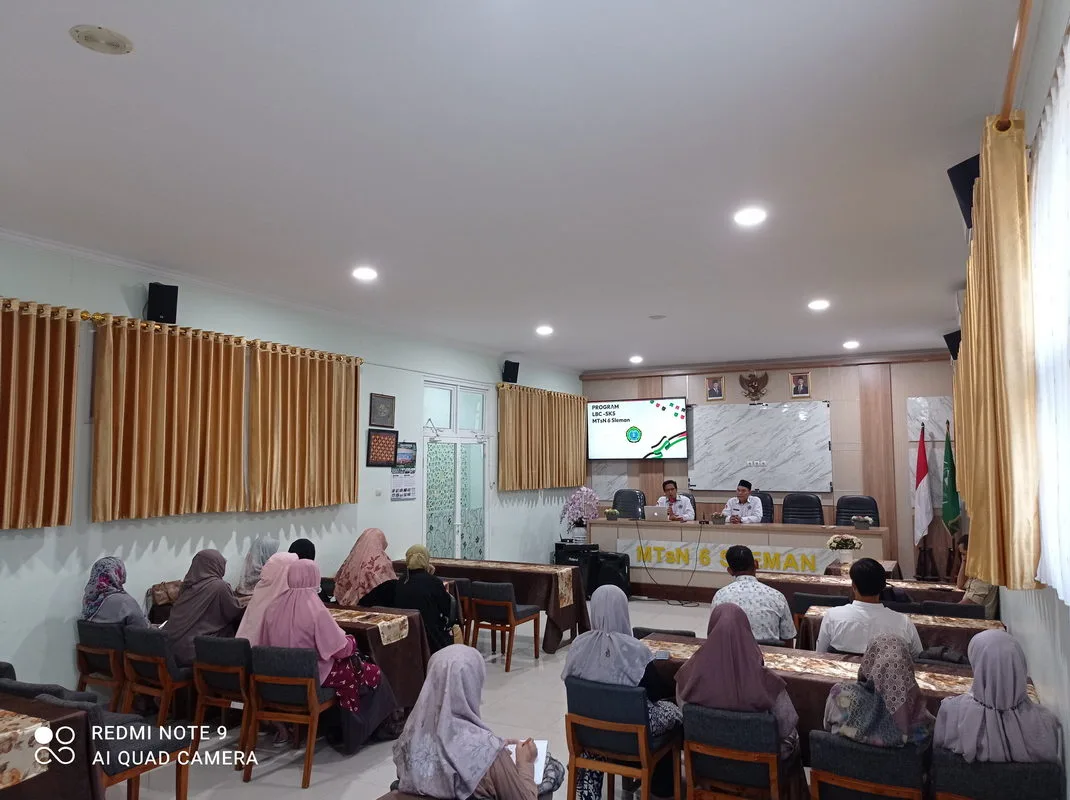 MTsN 6 Sleman Sosialisasikan Layanan Belajar Cepat Kepada Orangtua Wali Siswa