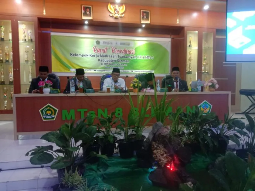 Kepala MTsN 3 Sleman Hadiri Rakor K2M Sleman