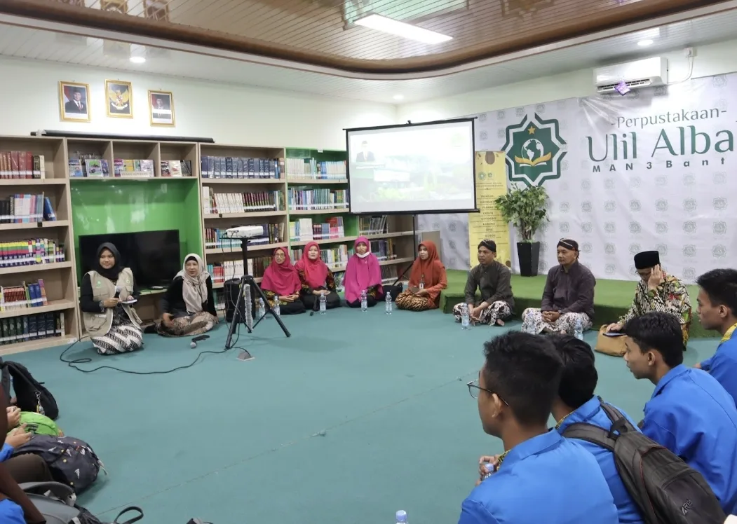 Kunjungan Studi Tiru Perpustakaan Amarta ke Perpustakaan Ulil Albab MAN 3 Bantul: Langkah Bersinergi Menuju Perpustakaan Bermutu