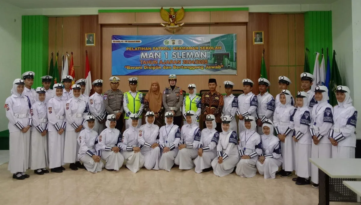 Pelatihan PKS di MAN 1 Sleman: Ajarkan Kesadaran Lalu Lintas dan Kedisiplinan