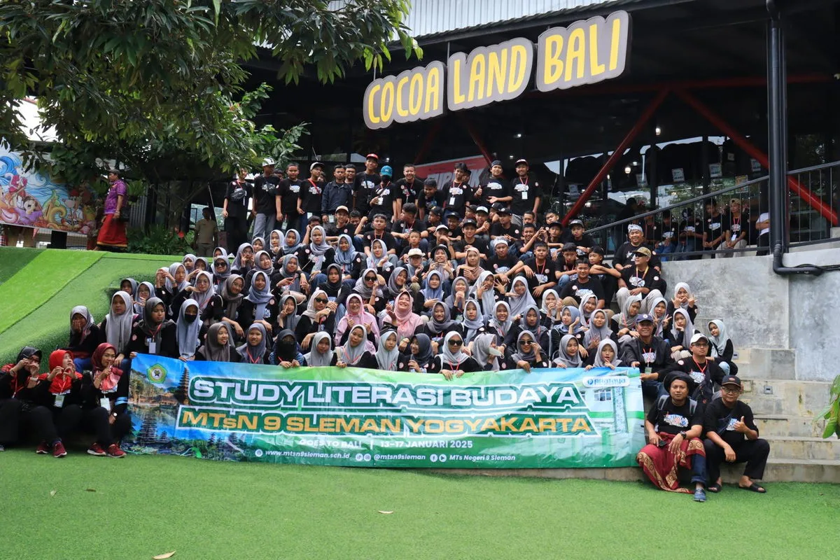 MTs Negeri 9 Sleman Perkaya Pengetahuan Siswa Melalui Wisata Edukasi Cocoa Land Bali