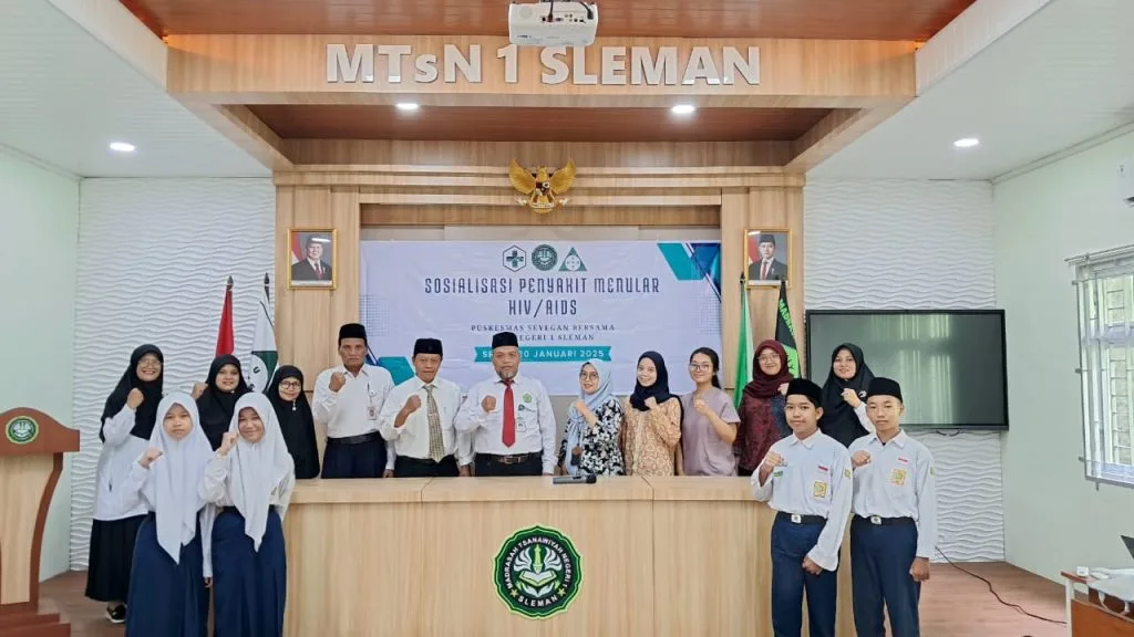 Puskesmas Seyegan Bersama MTsN 1 Sleman Tingkatkan Kesadaran Kesehatan Siswa