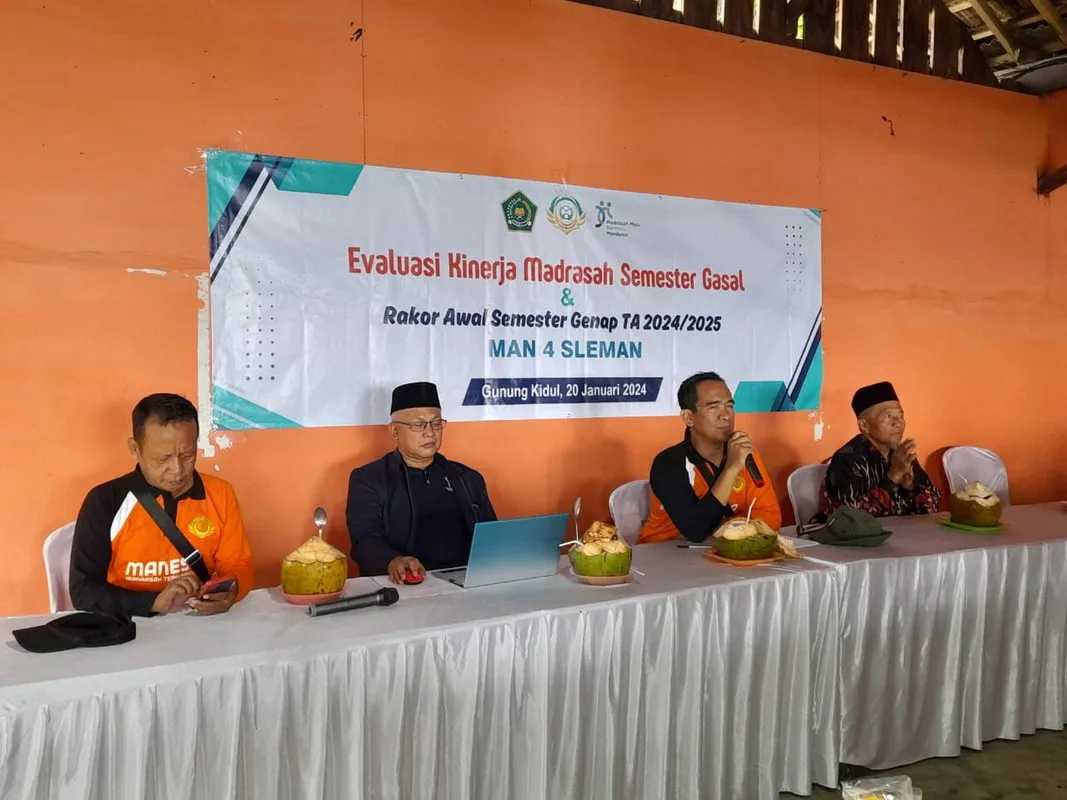 Semangat Baru di Semester Genap: MAN 4 Sleman Gelar Evaluasi Kinerja dan Rakor Awal Tahun Ajaran