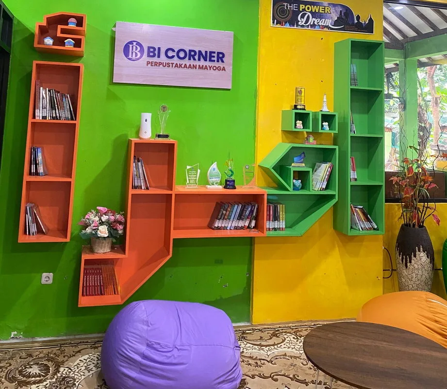 BI Corner, Spot Baru Perpustakaan MAN 3 Sleman Curi Perhatian Pengunjung