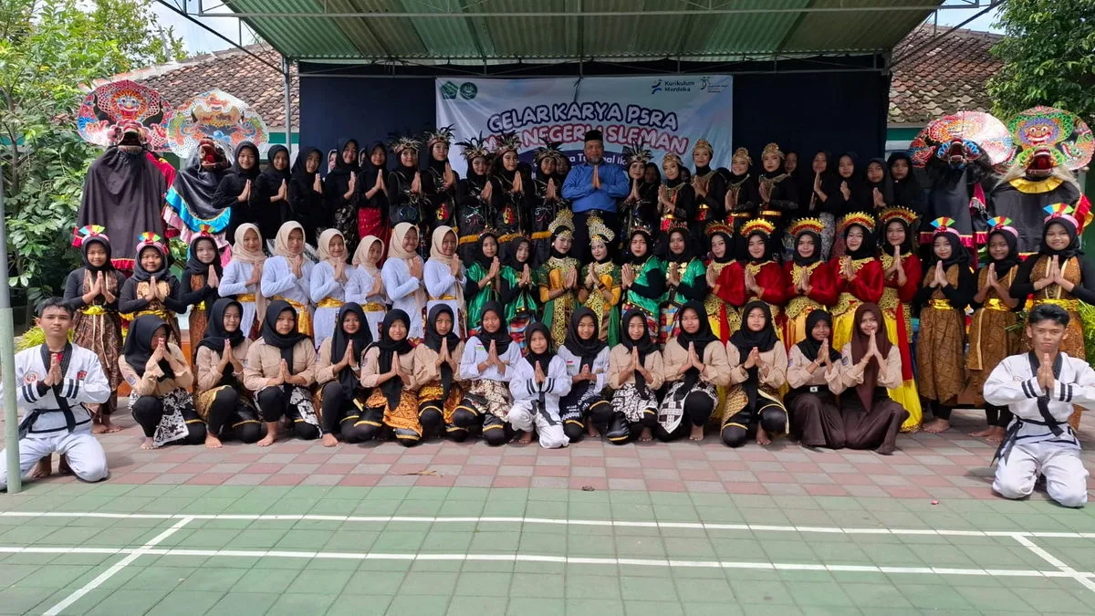 Gelar Karya P5RA MTsN 1 Sleman: Saatnya Generasi Muda Lestarikan Budaya