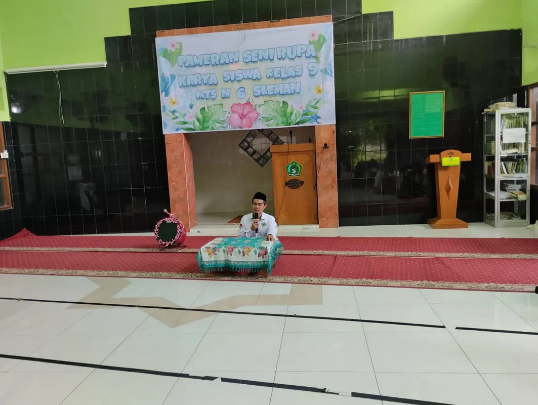 Pameran Seni MTsN 6 Sleman Ajang Kreativitas Siswa Kelas IX