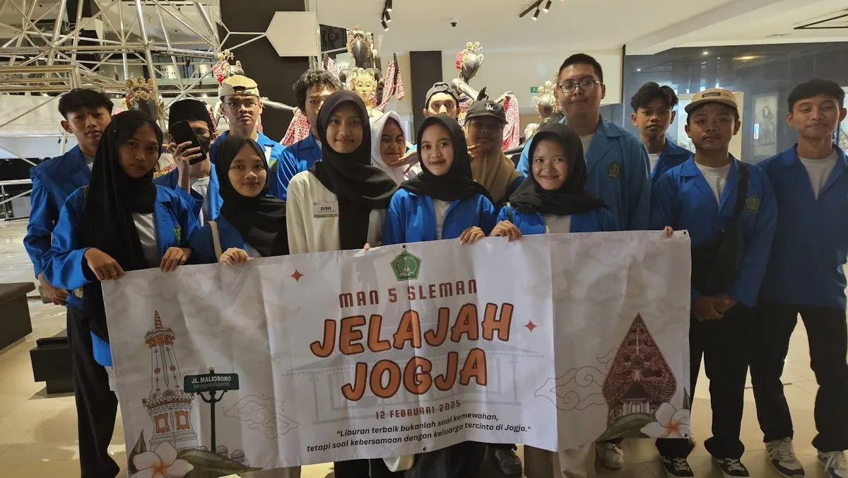 MAN 5 Sleman Gelar Outing Class Jelajah Jogja untuk Siswa Kelas XI