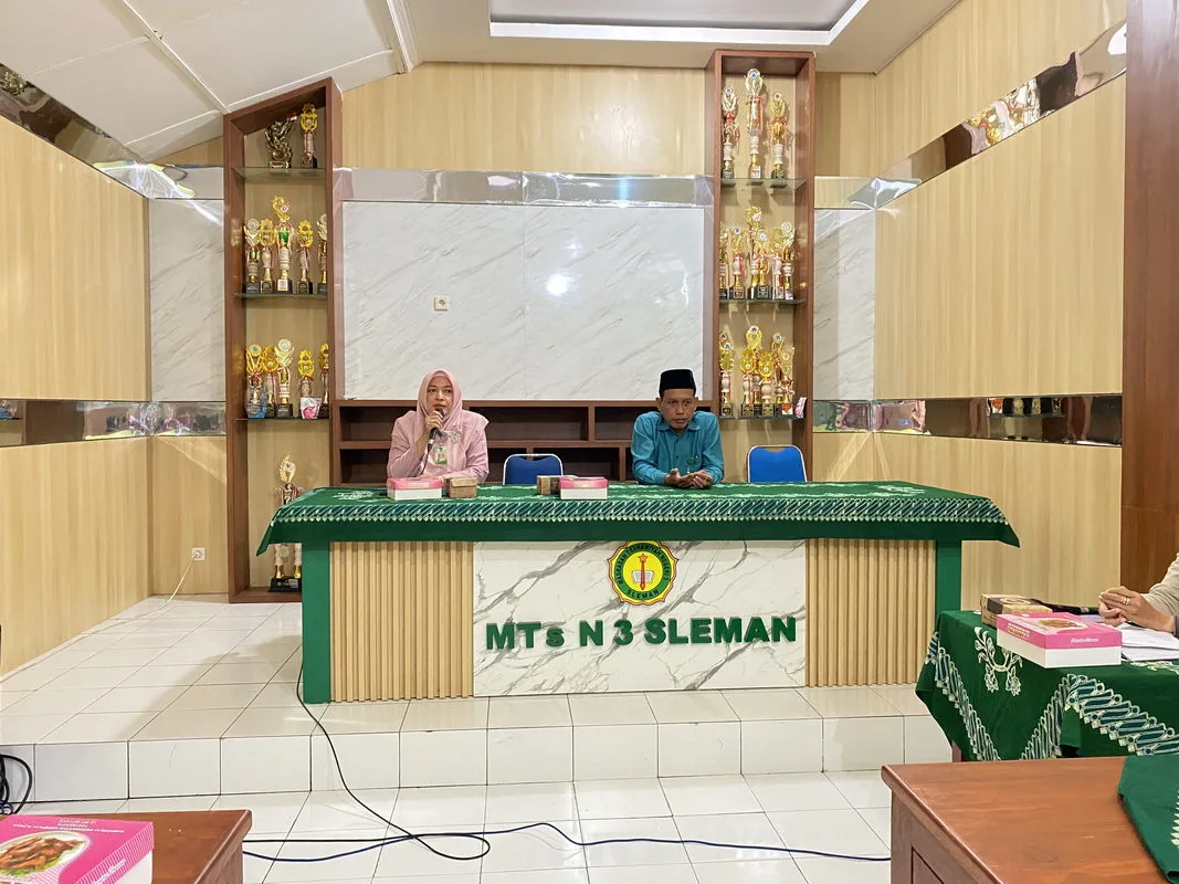 Serah Terima KTU Baru di MTs Negeri 3 Sleman