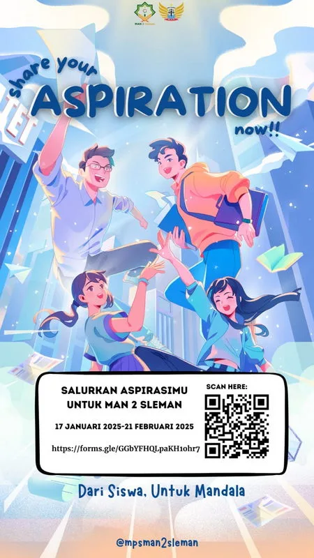 MPS MAN 2 Sleman Sosialisasikan Link Aspirasi