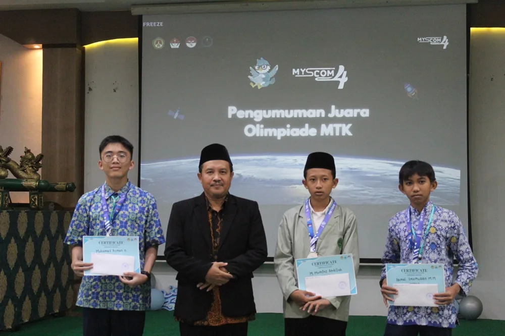 MAN 3 Sleman Umumkan Pemenang Lomba MYSCOM #4