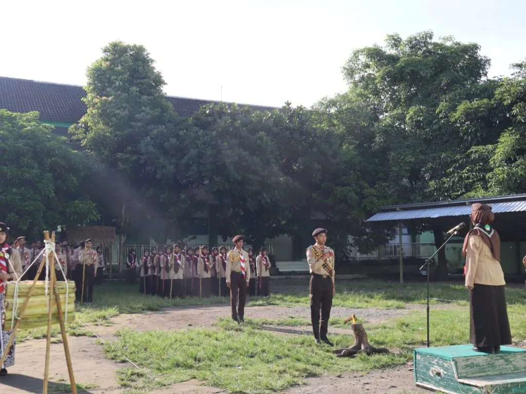 Dewan Ambalan Diponegoro Nyi Ageng Serang MAN 5 Sleman Adakan Gladianpinsa