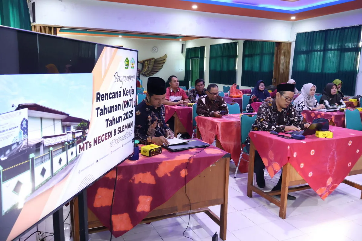 MTsN 8 Sleman Gelar Penyusunan Rencana Kegiatan Tahunan (RKT) TA 2025/2026