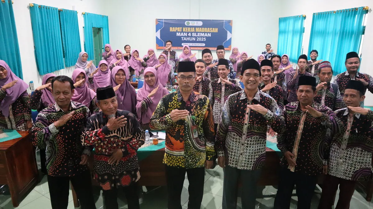 MAN 4 Sleman Gelar Rapat Kerja Madrasah Tahun 2025