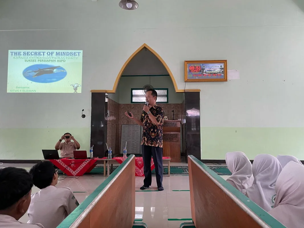 MTsN 4 Sleman Gelar AMT, Mengungkap Kunci Sukses Lewat The Secret of Mindset