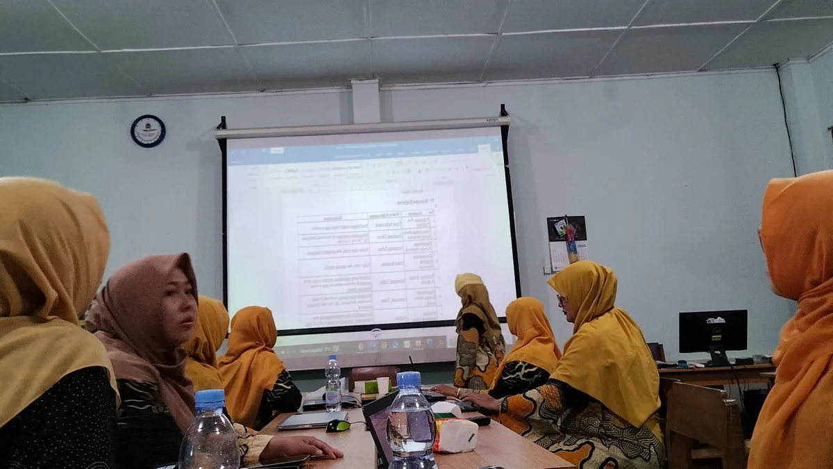 Munculkan Ide dan Gagasan Kreatif, Komisi 8 Bidang Publikasi pada Raker MTsN 9 Sleman Tahun 2025 Hasilkan 8 Program Kerja