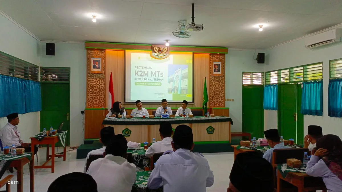 Kepala MTsN 3 Sleman Hadiri Rakor K2M Sleman