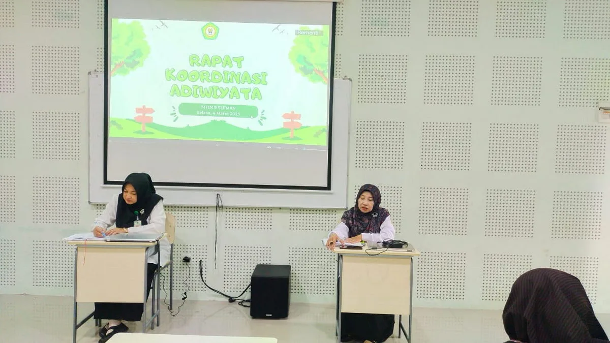 MTsN 9 Sleman Matangkan Persiapan Menuju Sekolah Adiwiyata