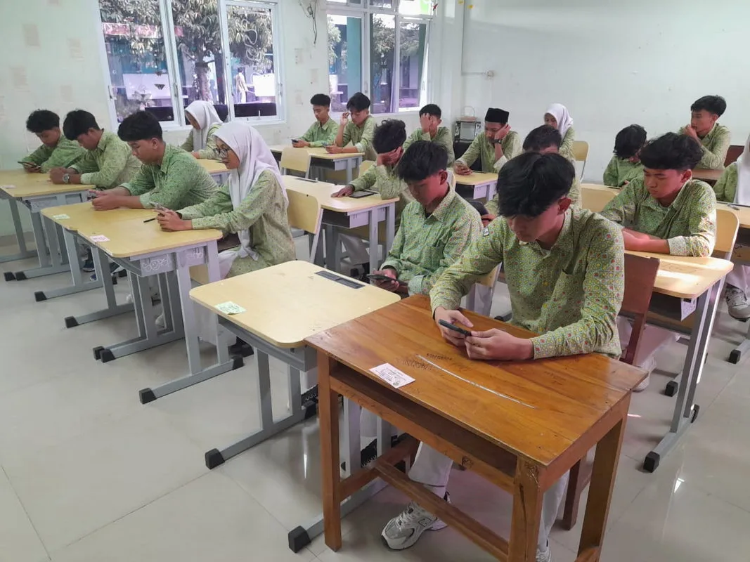 Puasa Bukan Halangan! Siswa MAN 4 Sleman Tetap Antusias Ikuti Asesmen