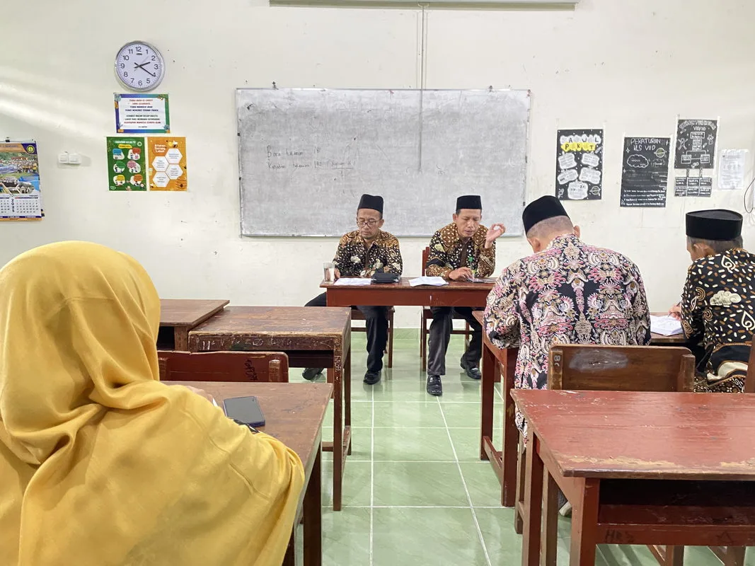 Songsong PPDB JPTT Tahun 2025, MTs Negeri 3 Sleman Rapatkan Barisan