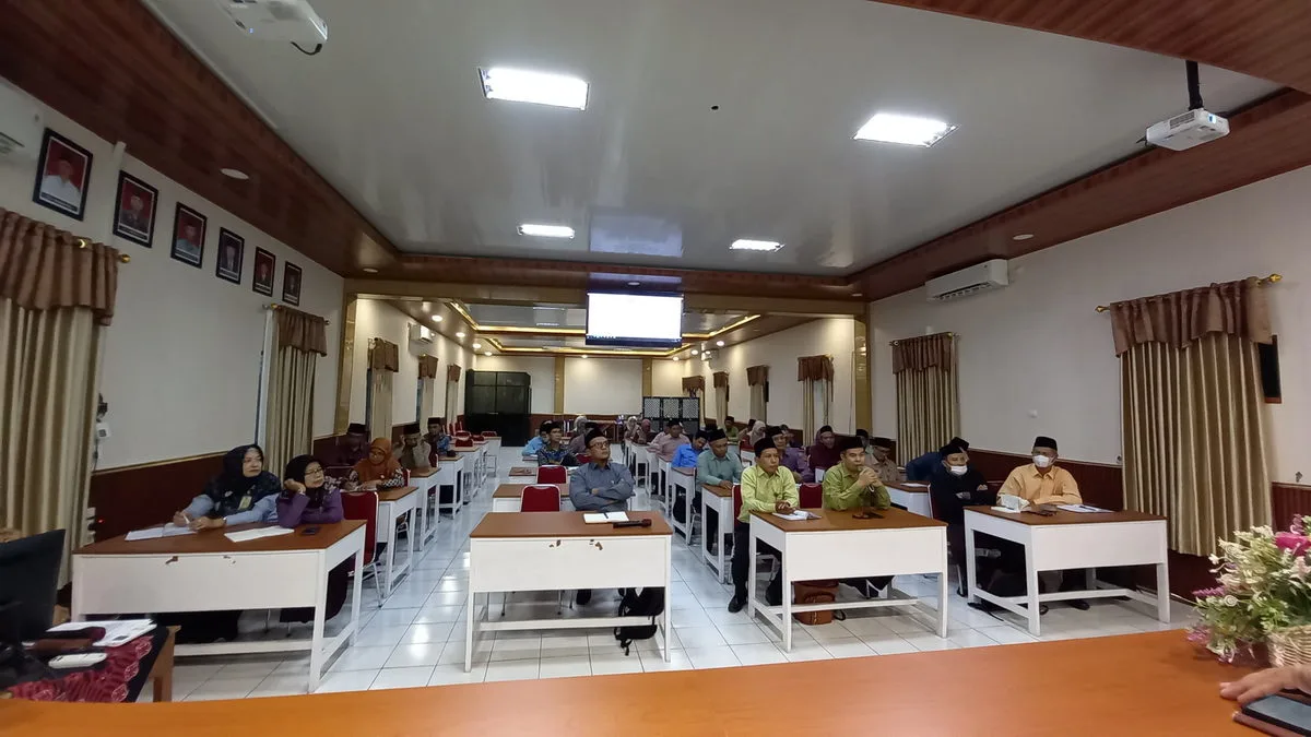 Kepala Tata Usaha MTsN 9 Sleman Ikuti Rakorpim, Bahas Peningkatan Layanan Keagamaan