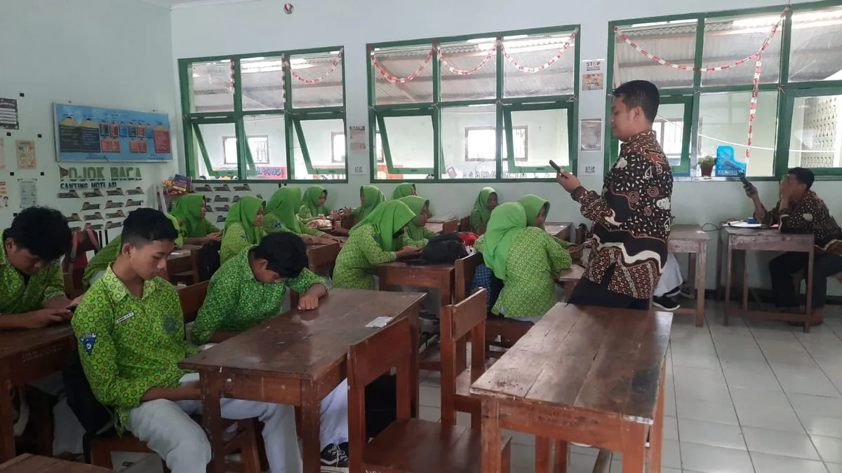 Dukung WBK, MTsN 8 Sleman Gencarkan Interaksi di Medsos Kemenag Sleman