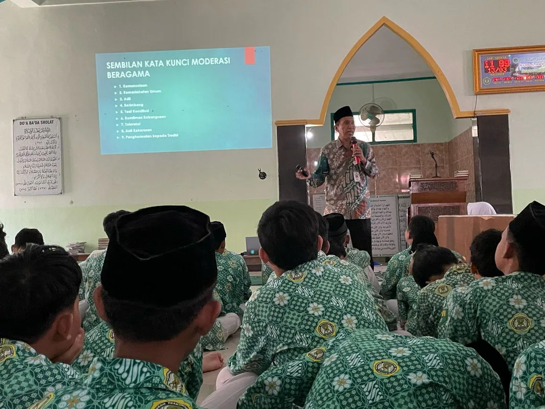 MTsN 4 Sleman Gelar Penguatan Moderasi Beragama, Ciptakan Generasi Toleran dan Harmonis