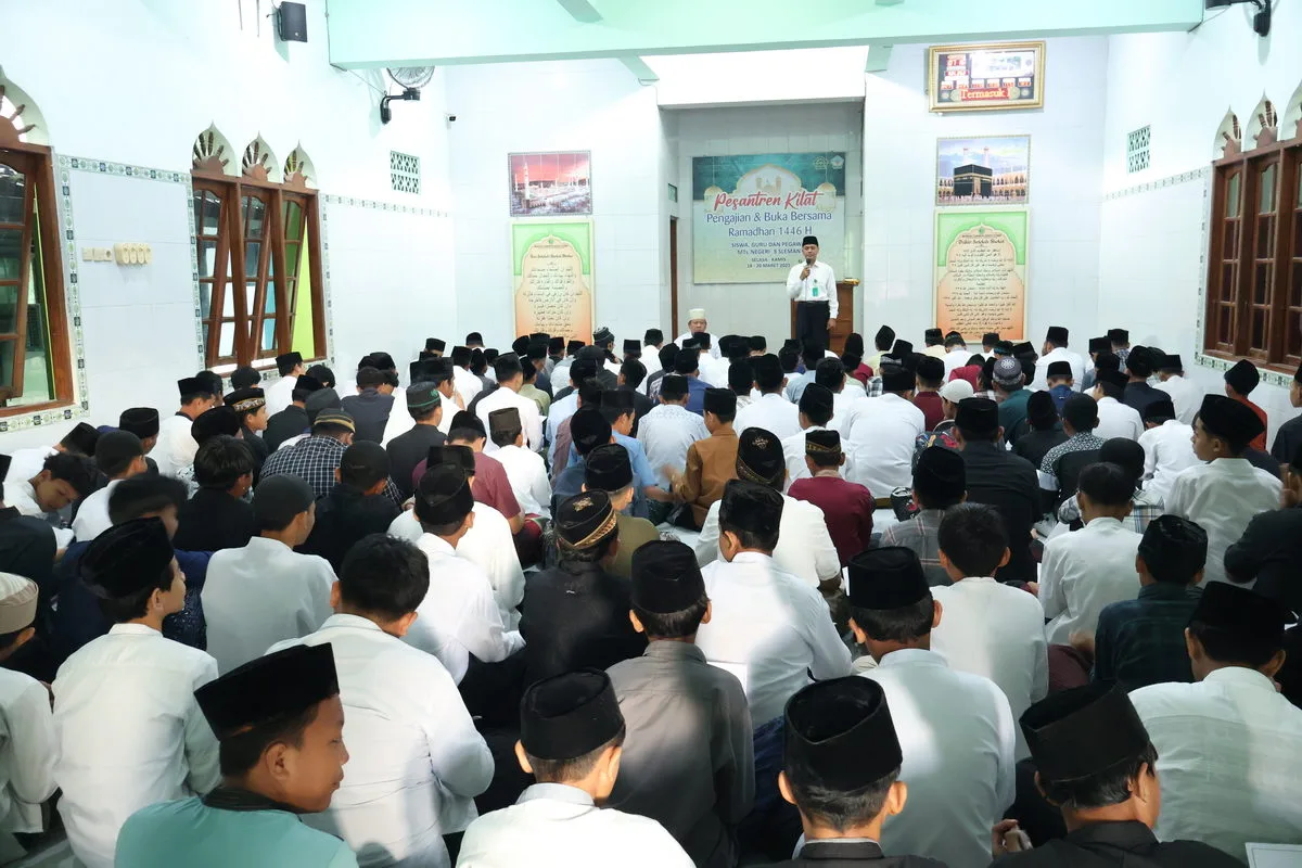 Hari Pertama Pesantren Ramadhan MTsN 8 Sleman, Siswa Antusias Ikuti Kegiatan