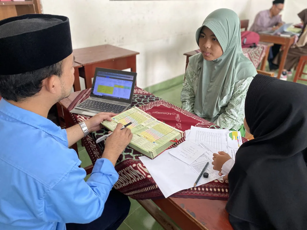 Tampil Percaya Diri, Puluhan Calon Siswa MTs Negeri 3 Sleman Ikuti Seleksi Tahfiz PPDB JPTT
