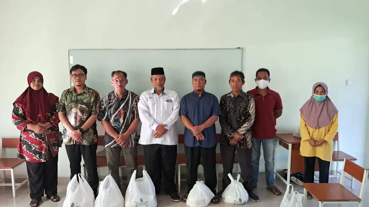 MTsN 1 Sleman Salurkan Zakat Fitrah kepada Penjaga Sekolah SD/MI se-Kapanewon Seyegan